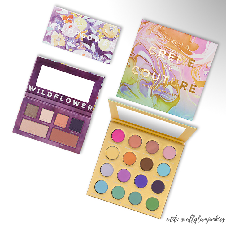 Neu Sigma Beauty Creme De Couture Pressed Color Palette Wildflower Eye Cheek Palette Holiday 17 Glam Junkies