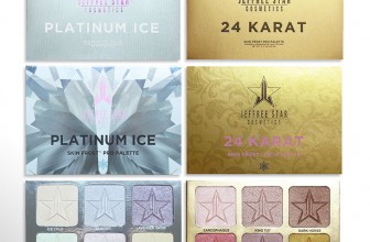[Neu] Jeffree Star Cosmetics Skin Frost Pro Palette 24 Karat und Platinum Ice – Holiday Collection