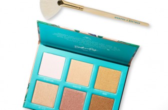 Morphe X Bretman Babe In Paradise Highlighter Palette & Fan Brush