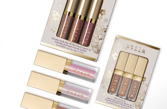 [Neu] Stila Cosmetics Glitter & Glow Liquid Highlighter und Liquid Lipstick & Glitter On The Glow Liquid Eye Shadow Set