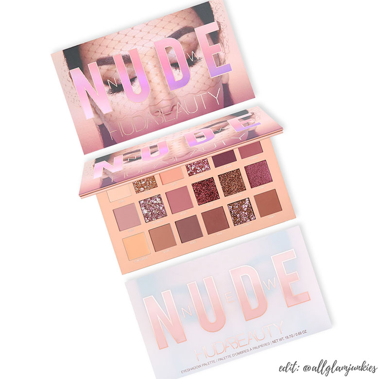 [Neu] HUDA BEAUTY The New Nude Lidschatten Palette ⋆