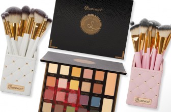 [Neu] bh cosmetics Sylvia Gani Palette und Pink & White Studded Elegance Pinselset