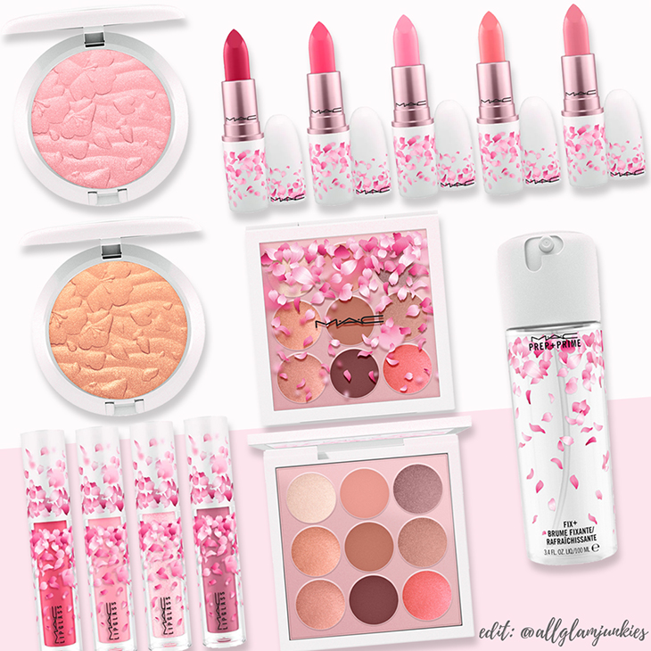 Bloom collection. Мак Косметик Сакура. Косметика Boom. Beauty Boom косметика. Коллекция Mac косметика с сакурой.