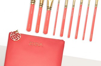 ZOEVA Coral Shine Brush Set