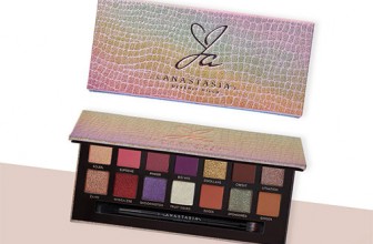 Anastasia Beverly Hills Jackie Aina Lidschatten Palette und Luminous Foundation