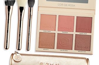Sigma Beauty Cor-de-Rosa Blush Palette und Bloom + Glow Brush Set