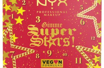 NYX Professional Makeup Gimme Super Stars! 12 Day Vegan Iconic Advent Calendar