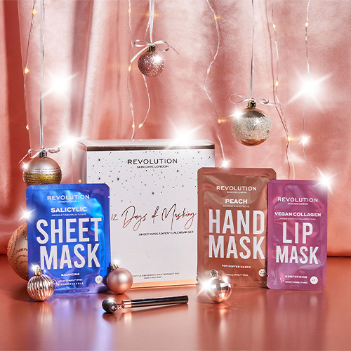 Revolution Skincare 12 Days Of Masking Sheet Mask Advent Calendar 