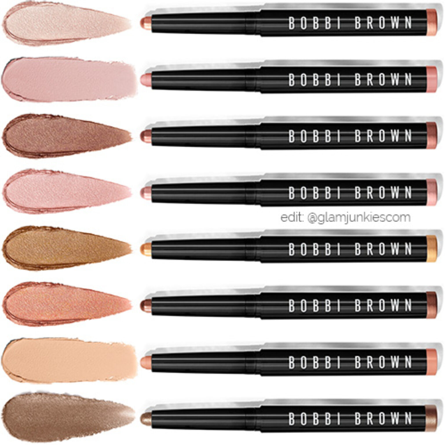 Bobbi Brown Long-Wear Cream Shadow Stick 8 neue Farben ⋆