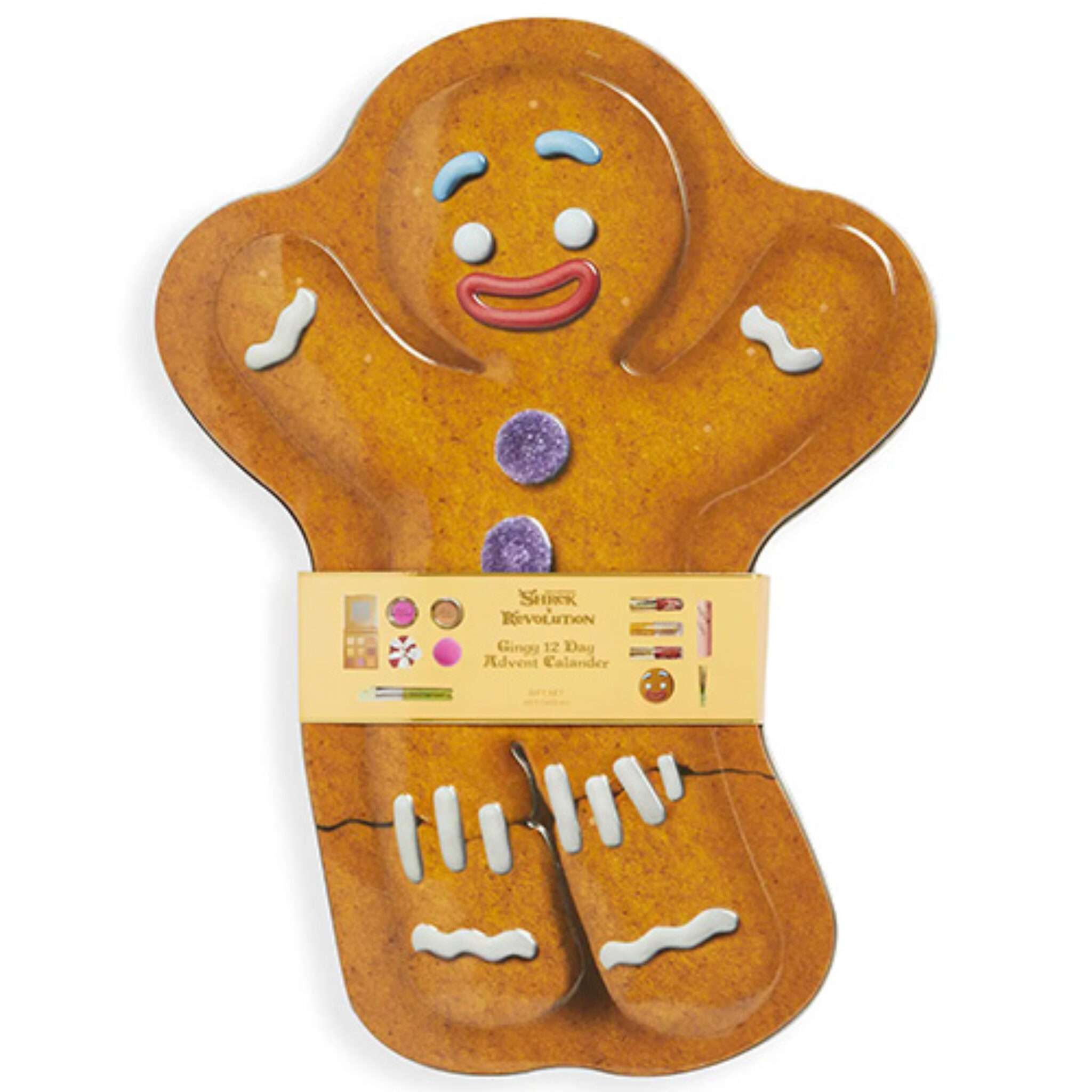 Makeup Revolution x Shrek Gingy 12 days Advent Calendar ⋆