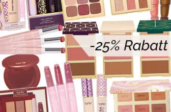 – 25% Rabatt auf Tarte Cosmetics Produkte (auch Holiday Collection)