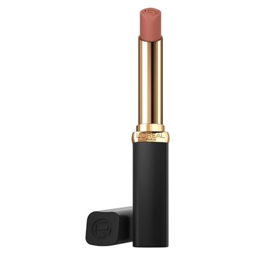 L'Oréal Paris Lippenstift für ein pudrig mattes Finish und 16 Stunden Halt, Color Riche Intense Volume Matte Nude, Farbe: 520 Le Nude Defying, 1.8 g