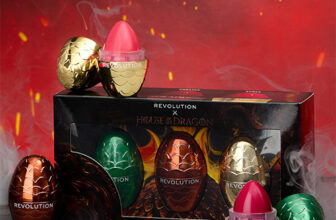 House of Dragon x Makeup Revolution Dragon Egg Lip and Cheek Balm Set