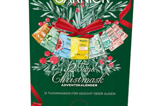 Garnier 12 Tage Christmask – Tuchmasken Adventskalender 2024