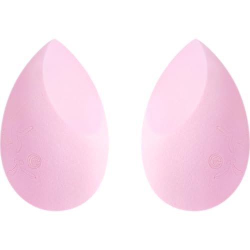 essence xmas KiSSES sponge duo, Make-up Schwämmchen, Nr. 01, Pink, Nanopartikel frei, 3er Pack (3x2pcs)