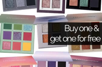 LH cosmetics Paletten 2 für 1 Aktion