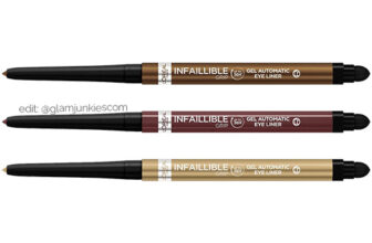 L’Oréal Paris Infaillible Grip Gel Automatic Eyeliner – neue Farben