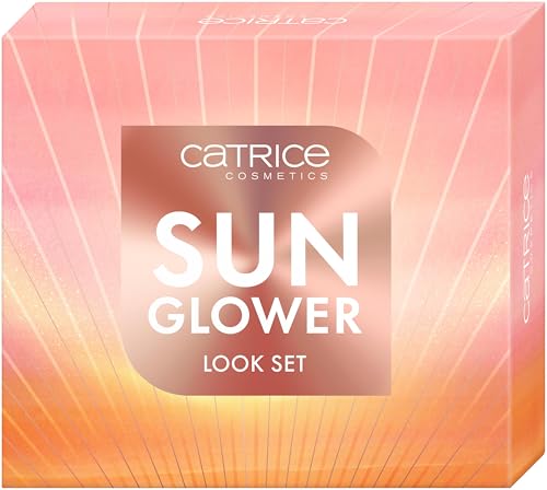 Catrice SUNGLOWER LOOK SET, Multi Set, Mehrfarbig, glänzend, strahlend, acetonfrei, vegan, ohne Mikroplastikpartikel, glutenfrei, 1er Pack (1pcs)