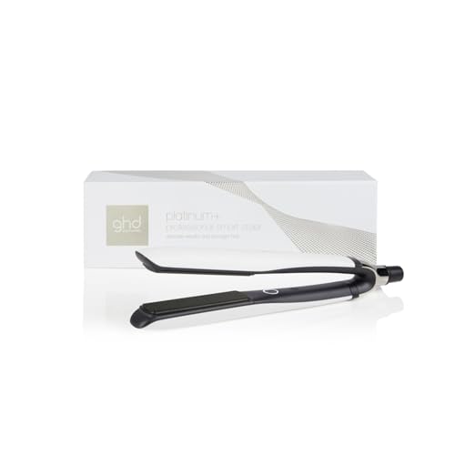 ghd Platinum+ Glätteisen & Professioneller Styler in Weiß - Stärkeres Haar, Mehr Glanz, 2x mehr Farbschutz - Für Alle Haartypen