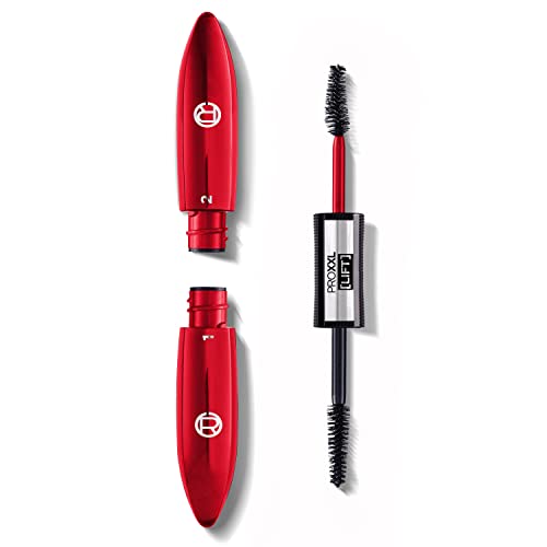 L'Oréal Paris Wimperntusche für geliftete Wimpern, 2-Schritt Mascara für einen Wimpern-Lifting-Effekt wie aus dem Salon, ProXXL Lift, Schwarz, 12 ml, 1 Stück