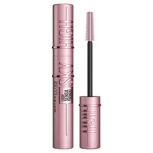 Maybelline New York Wimperntusche für extrem lange Wimpern, Lash Sensational Sky High Mascara, Braun, 7,2 ml