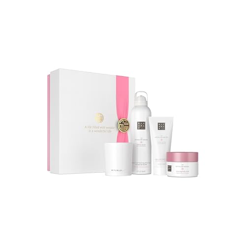 RITUALS Geschenkset The Ritual of Sakura, Medium – Geschenkbox mit Produkten für die Körperpflege mit Reismilch und Kirschblüten – Pflegende Eigenschaften
