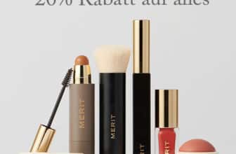 Merit Black Friday Sale – 20% Rabatt auf alles + gratis Shade Slick Gelée