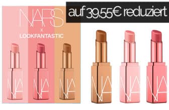NARS X LOOKFANTASTIC Xmas Exlcusive Nars Afterglow Lip Balm Trio auf 39,55€ reduziert