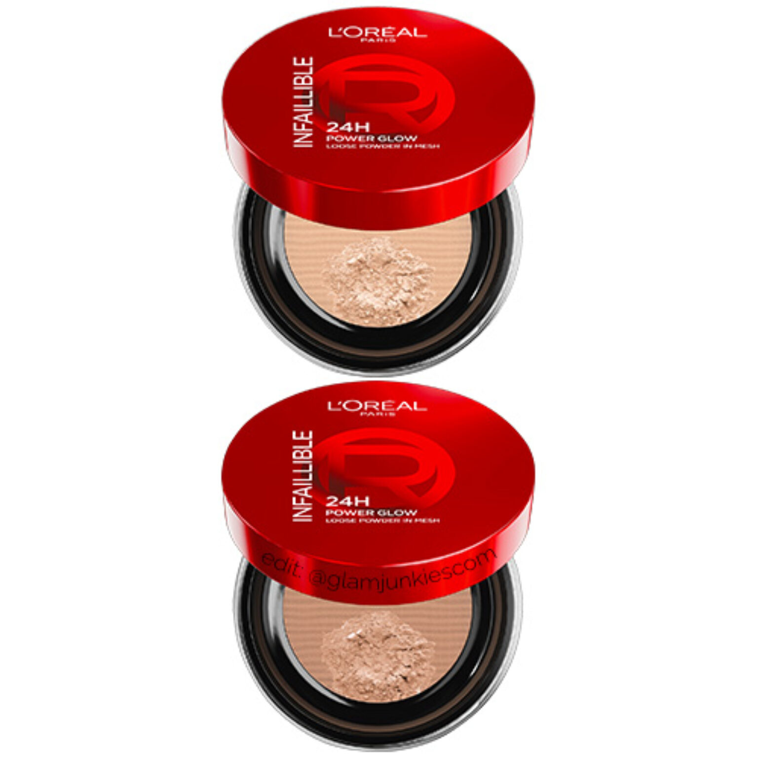 L’Oréal Paris Infaillible 24H Power Glow Loose Powder in Mesh ⋆