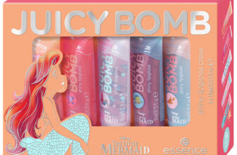 essence Disney The Little Mermaid inspired JUICY BOMB shiny lipgloss crew – wieder erhältlich