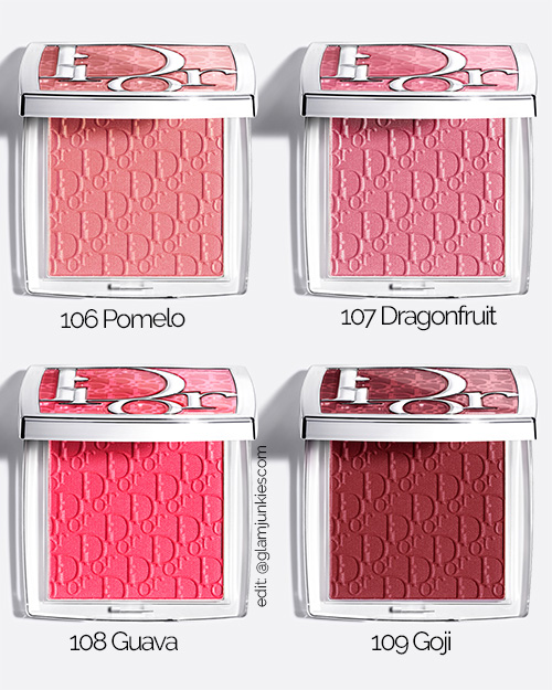 Dior Backstage Rosy Glow – neue Farben