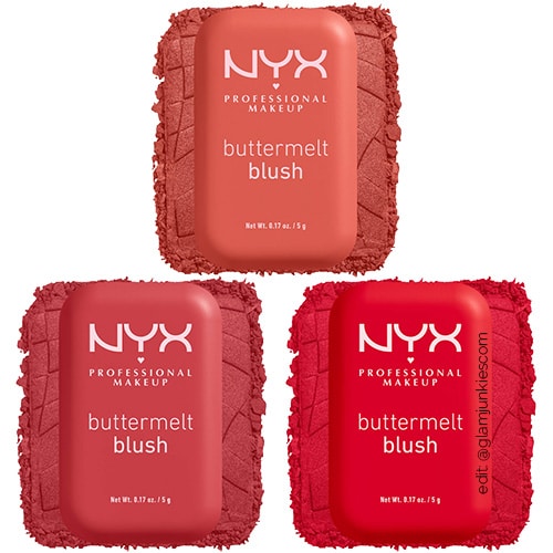 NYX Professional Makeup Buttermelt Blush – 3 neue Farben