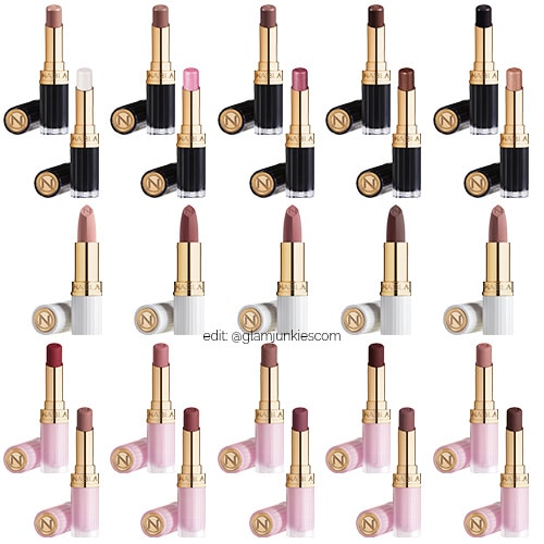 Nabla Cosmetics 25 neue Lippenstift Farben