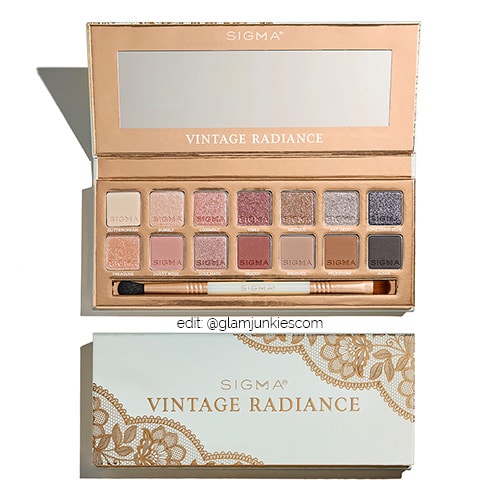 Sigma Beauty Vintage Radiance Eyeshadow Palette – jetzt in Deutschland erhältlich
