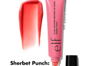 e.l.f. Cosmetics Glow Reviver Melting Lip Balm – neue Farbe Sherbet Punch