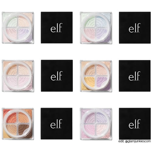 e.l.f. cosmetics Set It Bright Powder Quad