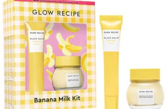 Glow Recipe Banana Moisturizing Cream & Shimmer Lip Treatment Duo
