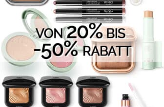 Kiko Cosmetics von – 20% bis zu – 50% Rabatt auf ausgewählte Produkte