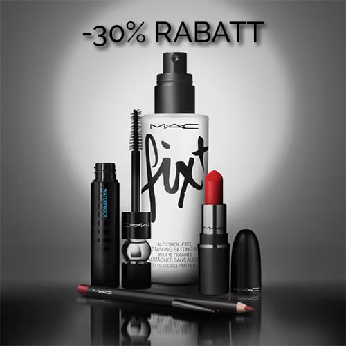 MAC Cosmetics – 30% Rabatt auf ausgewählte Produkte