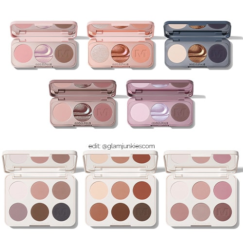 Morphe neue ChromaPlus Eyeshadow Trios & 6-Pan Eyeshadow Paletten