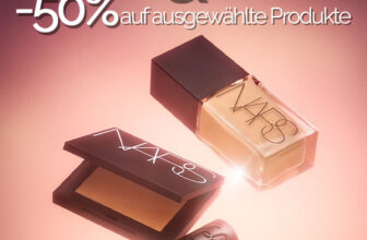 – 25% Rabatt auf Nars Cosmetics & – 50% auf Last Chance Produkte