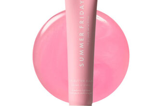 Summer Fridays Lip Butter Balm in Strawberry Soft Serve
