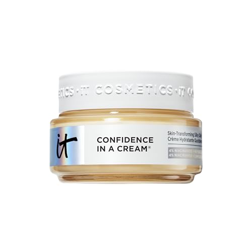 IT Cosmetics Confidence in a Cream, Feuchtigkeitsspendende Anti-Aging-Gesichtscreme zur Verbesserung der Hautstruktur, Gegen Falten und feine Linien, Für mehr Elastizität und Spannkraft