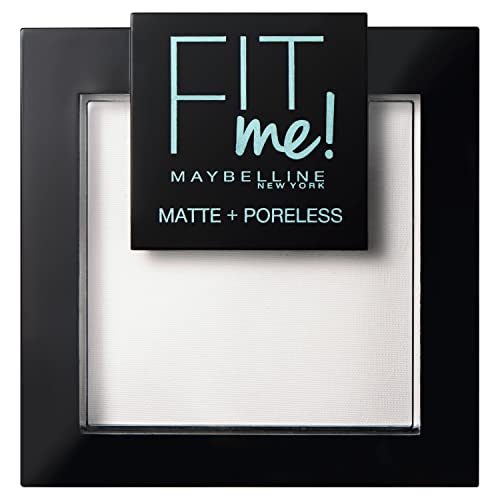 Maybelline New York FitMe Matt und Poreless Puder 90 Translucent 1er Pack(1 x 9 g)