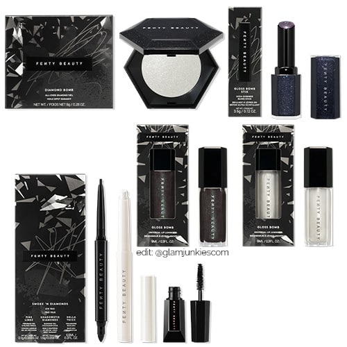 Fenty Beauty Limited Edition Midnight Diamonds Collection