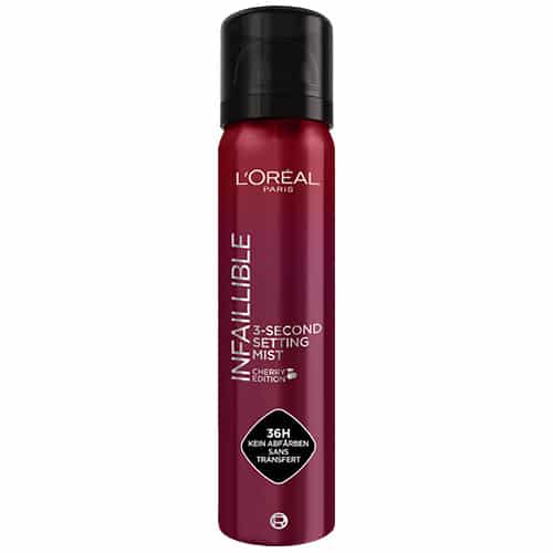 L’Oréal Paris Infaillible 3-Second Setting Mist Setting Spray – Cherry Edition