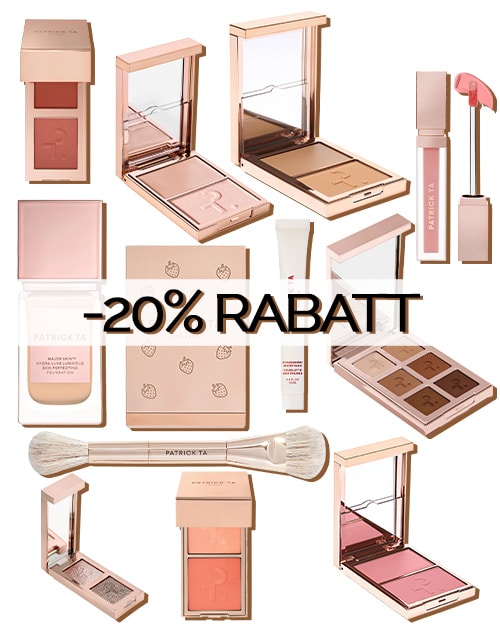 Patrick Ta Beauty – 20% Rabatt