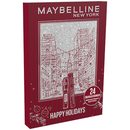 Maybelline New York Adventskalender 2026 – 24 Türchen