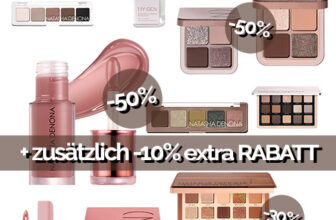 ausgewählte Natasha Denona Produkte um 30% reduziert + 10% extra Rabatt