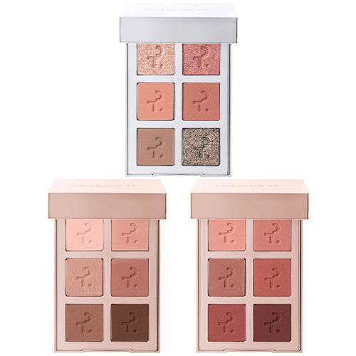 3 neue Patrick Ta Beauty Major Dimension Essential Artistry Edit Eyeshadow Paletten